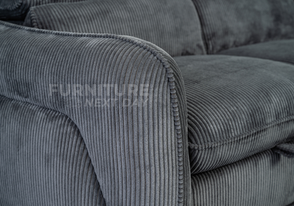 Portballo Corner Suite with Pull out Bed and Ottoman - Grey