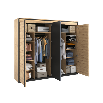 Quant QS-05 Hinged Wardrobe 250cm