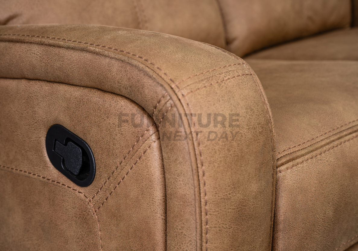 Ringswood 3+2 Manual Recliner - Tan