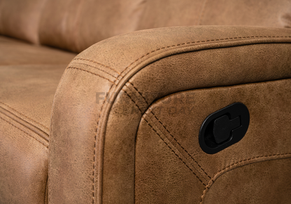 Ringswood 3+2 Manual Recliner - Tan