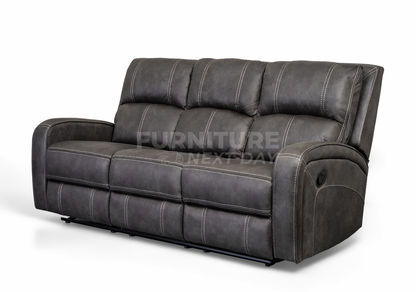 Ringswood 3+1+1 Manual Recliner - Grey