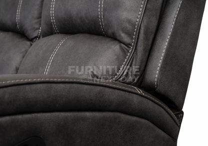 Ringswood 3+1+1 Manual Recliner - Grey