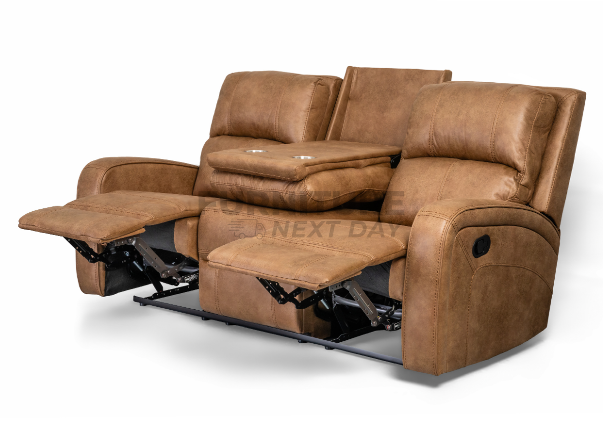 Ringswood 3+2 Manual Recliner - Tan