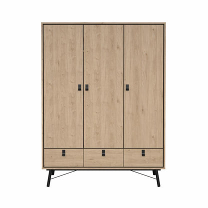 Ry Wardrobe with 3 doors + 3 drawers