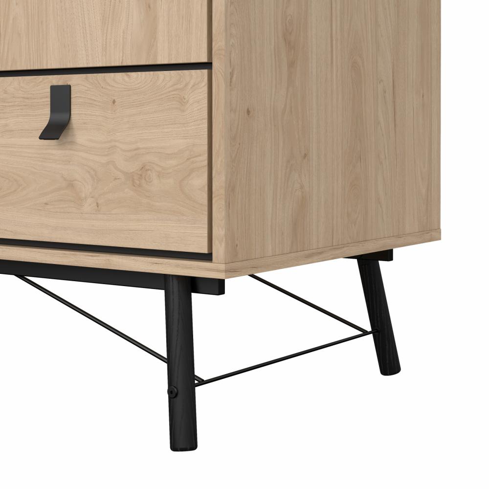 Ry Wardrobe with 3 doors + 3 drawers