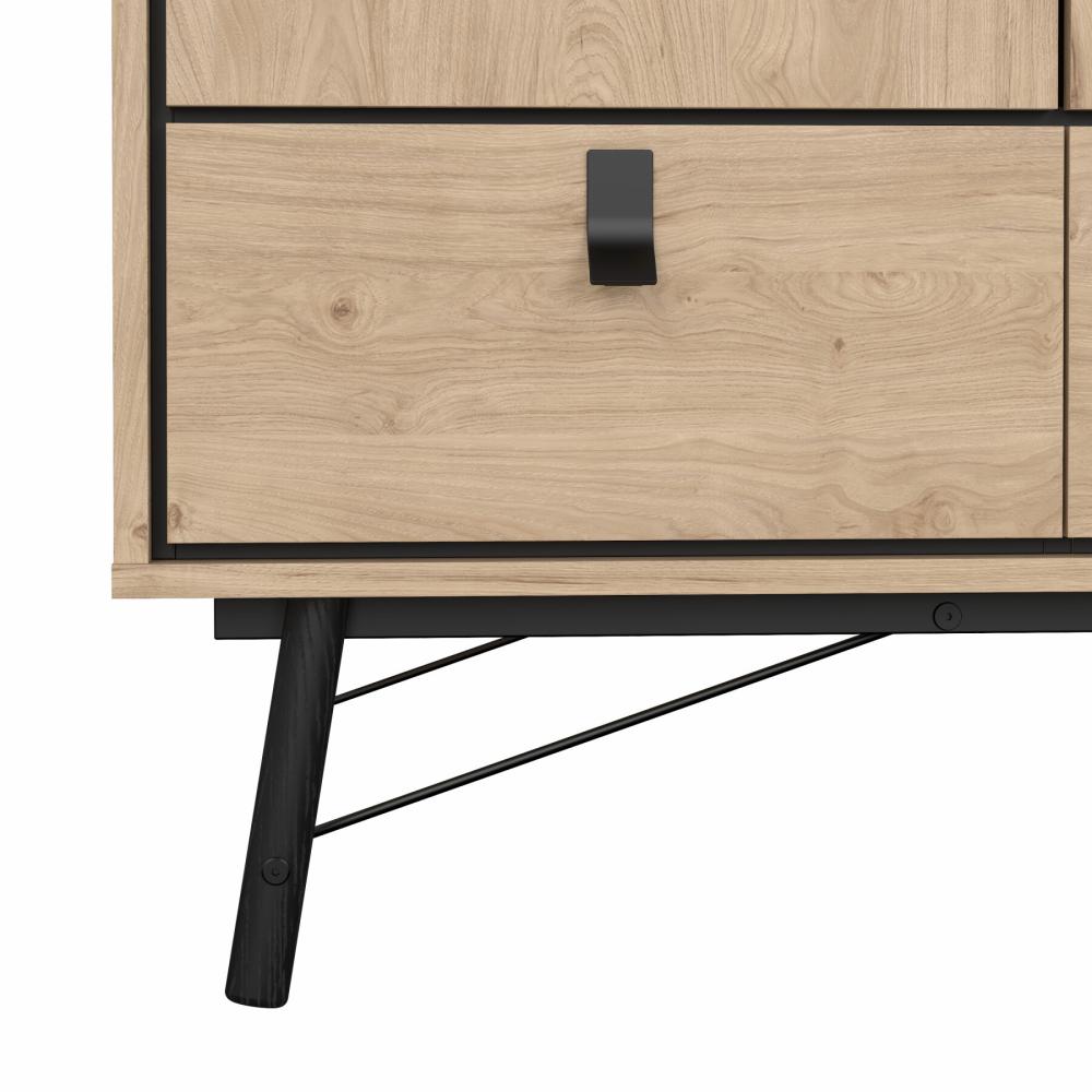 Ry Wardrobe with 3 doors + 3 drawers