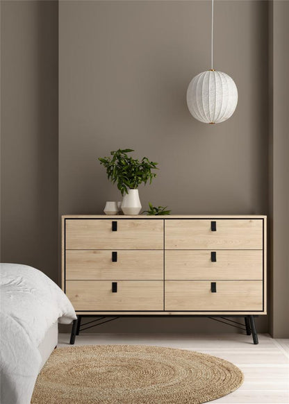 RY 6 Drawer Wide Chest