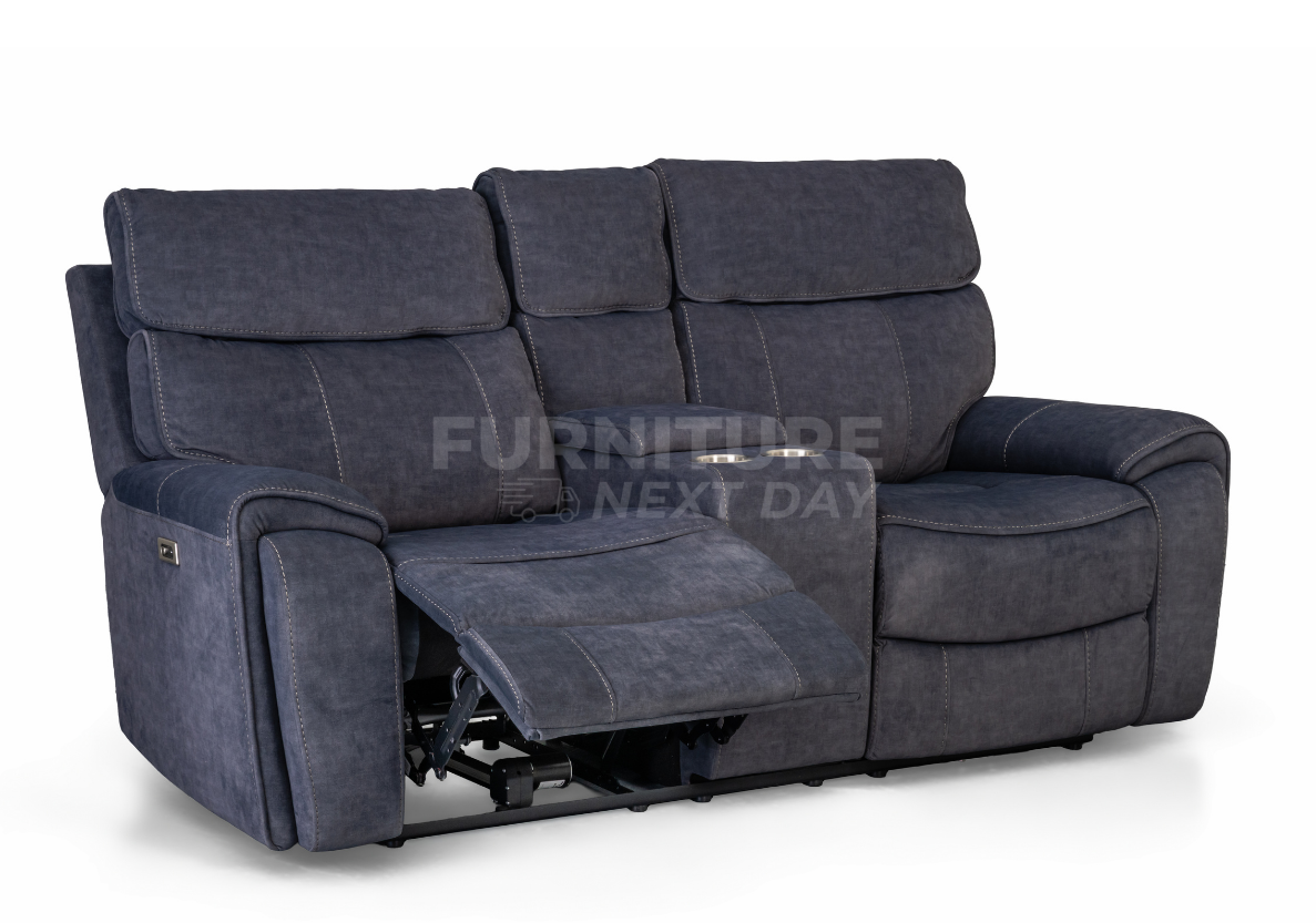 Springhill 3+2 with Console Electric Motion Suite - Grey