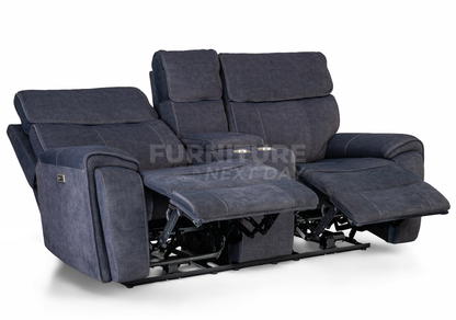 Springhill 3+2 with Console Electric Motion Suite - Grey