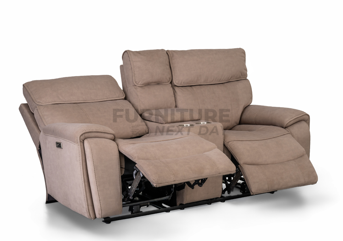 Springhill 3+2 with Console Electric Motion Suite - Beige