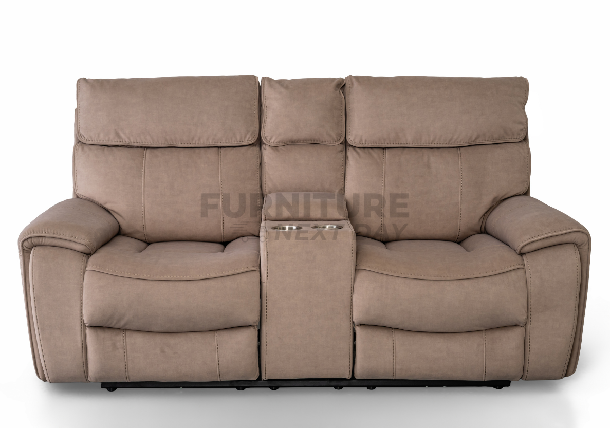 Springhill 3+2 with Console Electric Motion Suite - Beige