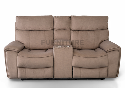 Springhill 3+2 with Console Electric Motion Suite - Beige