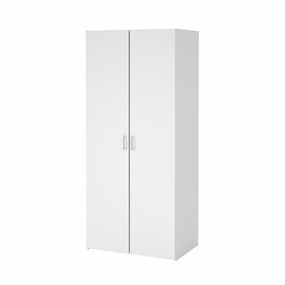 Space Wardrobe with 2 Doors-White
