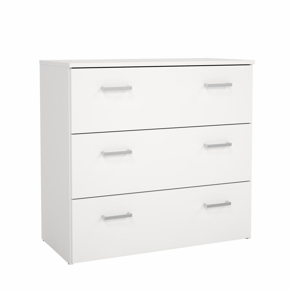 Space Chest 3 Drawers- White