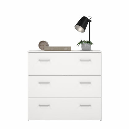 Space Chest 3 Drawers- White