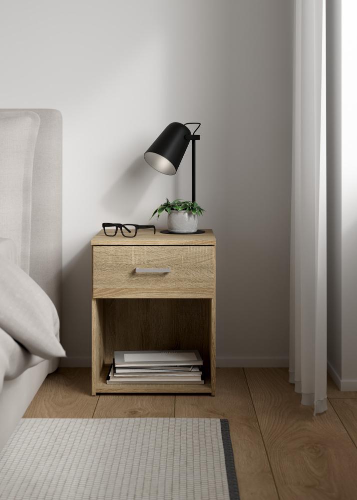 Space Nightstand -Oak