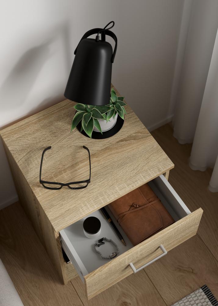 Space Nightstand -Oak
