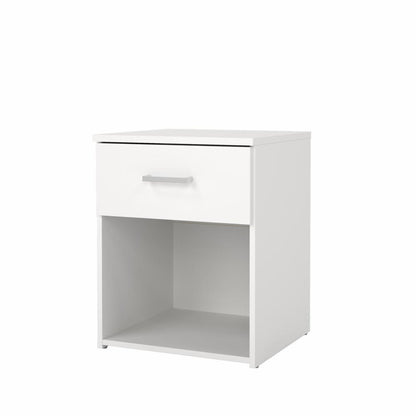Space Nightstand - White