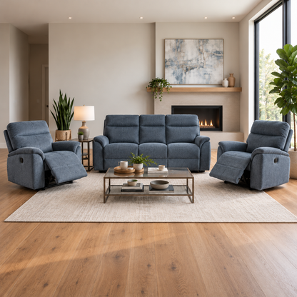 Ashtown 3+1+1 - Manual Recliner