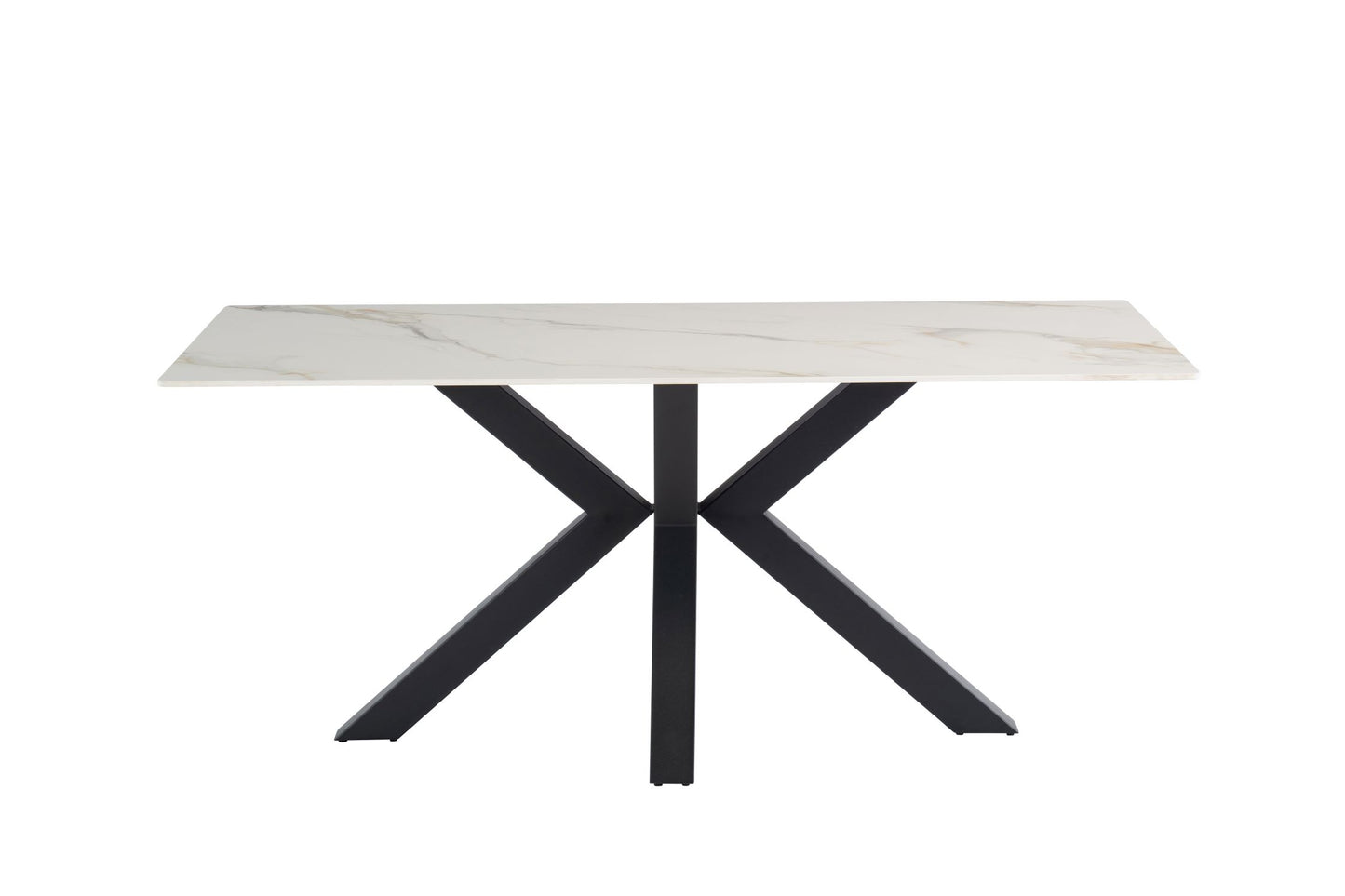 Cline 1.8m Dining Table - Kass Gold