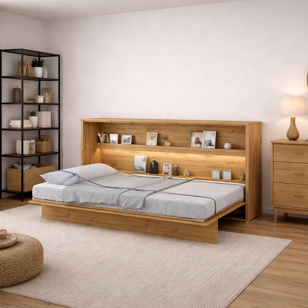 BC-05 Horizontal Wall Bed Concept 120cm