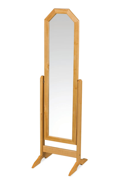 Sol Floor Standing Cheval Mirror - Light Antique